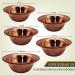 Buy Copper Evaporator Bowl for Sauna Infusion - 5 Sizes for Every Sauna Stove (11.5 cm) - International Shipping Available - Buy Online on GoSupps.com