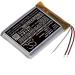 1000mAh Speaker Battery for Bose SoundWear Companion - P/N AHS803040 | International Shipping Available - Buy Online on GoSupps.com