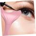Didiseaon 2pcs Mascara Brush Gel Nail Polish Reusable Eye Stencil Reusable Eyeliner Applicator Pink - Buy Online on GoSupps.com