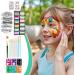 Face Paint | Washable Paint Palette 12-Grid Water-Soluble Cosmetic Palette with Vibrant Colors for Teens Students Adults Cosplay Parade - Buy Online on GoSupps.com