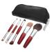 NOLITOY 5 Sets Makeup Brush with Bag - Premium Eyeshadow Blush & Cosmetic Applicators for Flawless Beauty | International Shipping Available - Buy Online on GoSupps.com