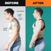Upper Back Brace for Men Adjustable Posture Corrector for Pain Relief | Comfortable Back Support (M-XXL - Buy Online on GoSupps.com