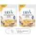 Lily's White Chocolate Style No Added Sugar Baking Chips Bag 7 oz (Pack of 2) Bundle With Snack Scout Measuring Spoon