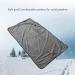 Portable USB Heating Scarf - Adjustable Temperature Plush Scarf for Home Camping & Neck Relief - Buy Online on GoSupps.com