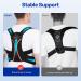 VOKKA Posture Corrector for Men and Women - Fully Adjustable Back Support Brace - Breathable and Comfortable - Pain Relief for Neck, Back, Shoulders - Black X-Large - Buy Online on GoSupps.com
