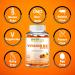 SHIFAA NUTRITION Vegetarian Vitamin D3 Gummies | 2000IU/1000IU | Halal, Non-GMO, Gluten-Free | Supports Bones, Muscles, Immune System | Adults & Kids - Buy Online on GoSupps.com
