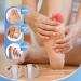 Kimihome 4 PCS Toe Spacers Separators - Breathable Fabric Bunion Corrector with Gel Lining for Pain Relief - Double Loop Design in Beige - Buy Online on GoSupps.com