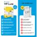 VFcare lysine for Cats l-lysine for Cats 250mg Tuna with Salmon Flavor Supplement Paste Supports Immunity FHV-1 Stress Recovery Digestion Calming no by-Products Vet Recommended 30 sachets - Buy Online on GoSupps.com