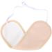 Fockety Neck Castor Oil Pack Wrap - 12.6 Reusable Organic Cotton for Liver Detox Fertility & Constipation Relief - Adjustable Strap (Khaki) - Buy Online on GoSupps.com