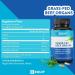 Equip Foods Grass-Fed Beef Organs Supplement - Heart, Kidney & Spleen Support - Detox & Digestion - Hormone Antibiotic Free - 120 Capsules - Buy Online on GoSupps.com