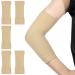 NOLITOY Elbow Compression Sleeve for Women/Men 3 Pairs Arm Brace Guard Gym Elbow Protectors for Athletes Sports Basketball Tennis Football Volleyball Elderly