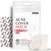 Avarelle Acne Pimple Patch (40 Count) Absorbing Hydrocolloid Spot Treatment with Tea Tree Oil, Calendula Oil and Cica, Certified Vegan, Cruelty Free (VARIETY / 40 COUNT)