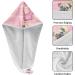 Pugs Doughnuts Hair Towel 2 Pack | Super Absorbent Quick Dry Hair Turbans for Women & Girls - Buy Online on GoSupps.com