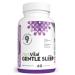 PlantVital Gentle Sleep Aid - Melatonin GABA Valerian Root Chamomile Lemon Balm L Tryptophan - Herbal Natural Sleeping Pills for Adults Better Sleep Relaxation Sleep Support - 60 Capsules 60 count (Pack of 1)