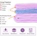 2 Pack Microfiber Hair Towel Wraps - Quick Dry Anti-Frizz Turbans for Long Thick & Curly Hair - Purple & Red - Buy Online on GoSupps.com