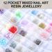12 Grid 3D Bow Mixed Shape Bowknot Nail Art Pearl Resin Nail Art Decoration Acrylic Nails SZSP06 - Buy Online on GoSupps.com
