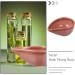 Doitool Aromatherapy Court Harmer Replacement - Incense Stick Holder & Spa Bowl - Ceramic Dishes in Red Large Mix - Buy Online on GoSupps.com