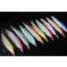 Tigofly Fishing Bait Set - 10 Colors 4 cm Carbon-Rich Holo Silver for Salmon Trout Perch & More - 10 Pieces - Buy Online on GoSupps.com