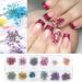 Pinsheng Dried Flower Nail Art Set - 24 Colors 3D Tiny Natural Flowers & Leaves with Curved Tweezers for Stunning Nail Designs - International Shipping Available - Buy Online on GoSupps.com