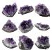 Natural Crystal Rough 1 pc Natural Purple Amethyst Crystal Quartz Cluster geode Sample Home Decoration Random Gemstone Stone Stone Mineral Specimen