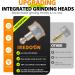 IREDOON Dog Nail Grinder Upgraded - Professional 3-Speed Electric Pet Nail Grinder for Painless Paws Grooming - Suitable for Small to Large Dogs - Black - Buy Online on GoSupps.com