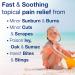 MG217 Maximum Strength Pain Relief Cooling Burn Spray 4 oz with Lidocaine & Aloe Vera - Buy Online on GoSupps.com