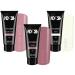 Poly Acrylic Gel Tube Set Babyboomer - Blush Rose + Rouge + Ivory (3 x 30g)