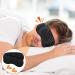 80 Pcs Sleep Mask and Reusable Earplugs Set for Noise Cancelling - Silicone Strap Blindfold Cover and Hearing Protection for Women Men Kids - Buy Online on GoSupps.com