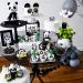 24 Panda Glitter Green Bamboo Cupcake Toppers - Cute Animal Cake Decorations for Baby Showers & Kids Birthday Parties - Buy Online on GoSupps.com