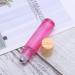 10pcs 10ml Glass Essential Oil Roller Bottles with Stainless Steel Balls and Wooden Lids - Perfect for Aromatherapy | International Shipping Available - Buy Online on GoSupps.com