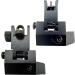 Levien 45 Degree Offset Fiber Optic Flip Up Sights - Front Red Dot & Rear Green Dot, Picatinny/Weaver Rail Mount - Buy Online on GoSupps.com