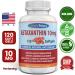 High Potency Astaxanthin 10mg Softgels - Powerful Antioxidant for Joint, Heart, Brain & Skin Health - 120 Capsules - Buy Online on GoSupps.com