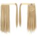 BARSDAR Clip in Ponytail Extensions 14 inch Short Straight Wrap around Ponytail Extension Fluffy Pony Tails Extensions Synthetic Hair Ponytail Extension for Women Girls Light Ash Brown mix Bleach Blonde - Buy Online on GoSupps.com