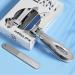 INXEN Stainless Steel Nail Clippers Set for Thick Nails - Wide Jaw Opening, Nail File Included - Ideal for Men, Women, and Seniors - Silver - Buy Online on GoSupps.com