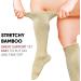 BAMS Plus Size Compression Socks Wide Calf XXL XXXL Nude 3X-Large - Buy Online on GoSupps.com