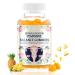 Qiyvipo New Feminine Balance Gummies for Women - Hawaiian Pineapple Premium Balance Gummies Gluten-Free Vegan for pH & Immune Support for Women Health (1)