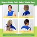 Nature Creation Reusable Microwave Heat Pad for Neck, Shoulders & Upper Back - Blue Marble 1 Pack Upper Body Pack - Buy Online on GoSupps.com