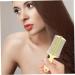 INOOMP 6 pi ces Lot de Peignes Anti-pelliculaires Double Face Dents Fines pour Adultes Gar on Fille et Animaux Manche Long Ergonomique Vert et Noir D m lage et Soin Du Chevelu - Buy Online on GoSupps.com