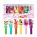 6 Colours Shiny Mirror Kids/Teens Long Lasting Lip Gloss Set Cute Ice Cream Moisturising Lip Gloss Girls Party Favours Non-Toxic Cosmetics
