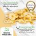  1001 Frucht 1001 Frucht Banana chips without added sugar 1 kg of dried bananas with honey I banana chips of good taste I dried bananas as dried fruits - Buy Online on GoSupps.com
