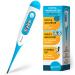 IPROVEN Digital Oral Thermometer for Adults & Kids Reliable, Fast & Accurate Measurements Easy to Use, Flexible Tip, with Smiley Fever Indicator & Hardcase