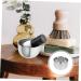 Buy OHPHCALL Bartbrush Bowl Wet Shaving Brush Set - Ceramic & Metal Razor Soap Cup for Men | High-Quality Aluminum & 304 Steel Equipment - Buy Online on GoSupps.com