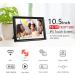 FRAMEO 10.5 Smart WiFi Digital Photo Frame with Touch Screen, Auto-Rotate, 32GB Storage - Share Moments Instantly via Frameo App | FHD IPS LCD Display - Buy Online on GoSupps.com