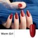 Warm Girl UV Nail Polish Set - 6 Nude Colors 8ml Gel Shellac Durable & Healthier Formula - Buy Online on GoSupps.com