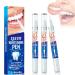 Pemarlis 2 pieces of tooth whitening pen bleaching teeth gel white teeth pen lighten fast teeth bleaching soft & tooth -friendly teeth removing effectively stains effectively