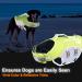 Buy ThinkPet Dog Life Jacket - Adjustable Reflective Lifesaver with Buoyancy - Green L for Safe Boating & Outdoor Adventures - Buy Online on GoSupps.com