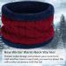 Aisprts Kids Winter Beanie Hat and Scarf Set - Red Thermal Fleece Lined Knit for Boys and Girls - Buy Online on GoSupps.com