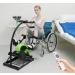 Portable Exercise Bike Rehabilitation Mini Under Desk Elliptical Electric Hand Foot Pedal Trainer Elderly Bicycle Exerciser Suitable for Home Bed Wheelchair Fitness Ellipse Leg Exerciser - Buy Online on GoSupps.com