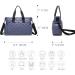 ROYAL FAIR Purple Nappy Changing Bag for Mom and Dad - Portable Maternity Diaper Bag with Pram Clips and Travel Tote Bag - Medium Size 40x28x12.8 CM - Buy Online on GoSupps.com