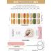 Kalolary Gel Nail Polish Strips Nail Gel Art Sticker Waterproof Full Nail Wraps Decal Sets with Scissors Nail File and Stick for Women Girls Nail Art Decor (UV/LED Lamp Required)-15 - Buy Online on GoSupps.com